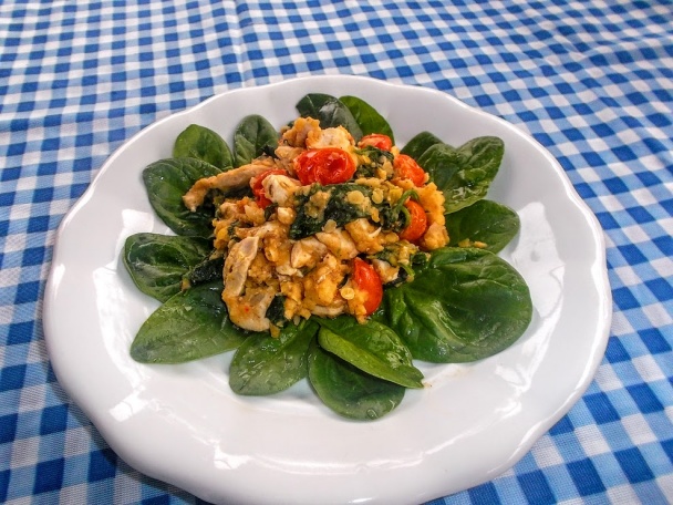 Kuracie prsia so špenátom a s červenou šošovicou (fotorecept) - obrázok 7