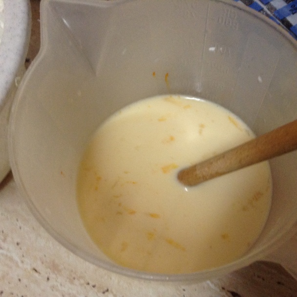 Tvarohovo-jablkový koláč na podstielke z mrveničky (fotorecept) - obrázok 5