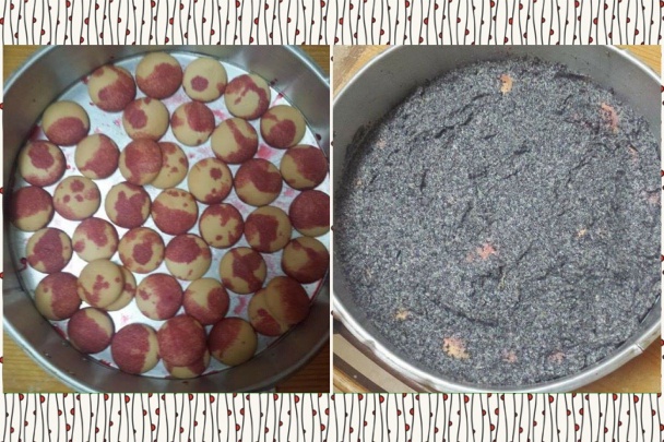 Nepečená maková torta s višňami (fotorecept) - obrázok 4