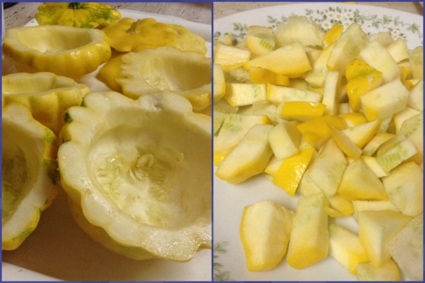 Zapekané patizóny s hubovo-mäsovou náplňou (fotorecept) - obrázok 1