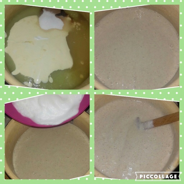 Krehký koláč s cuketovou penou (fotorecept) - obrázok 3