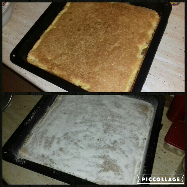 Tvarohovo-pudingový koláč s dvojakým cestom (fotorecept) - obrázok 5