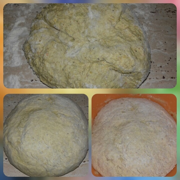 Kváskový chlieb s cibuľou a tekvicou (fotorecept) - obrázok 5