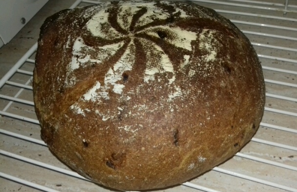 Kváskový chlieb s cibuľou a tekvicou (fotorecept) - obrázok 10