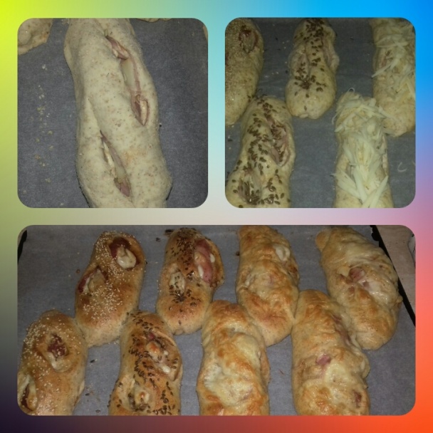 Pizza rožky z tvarohového cesta (fotorecept) - obrázok 5