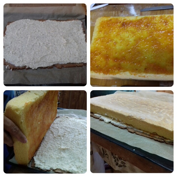 Silon – piškótovo-salajkový koláč (fotorecept) - obrázok 7