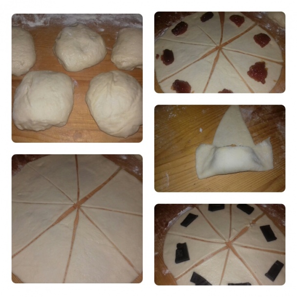 Rožky ako pavučinka obaľované v kokosovej múčke (fotorecept) - obrázok 2