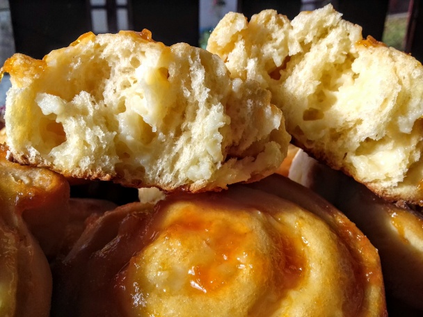 Pudingové slimáky pohladkané marhuľovým džemom (fotorecept) - obrázok 6