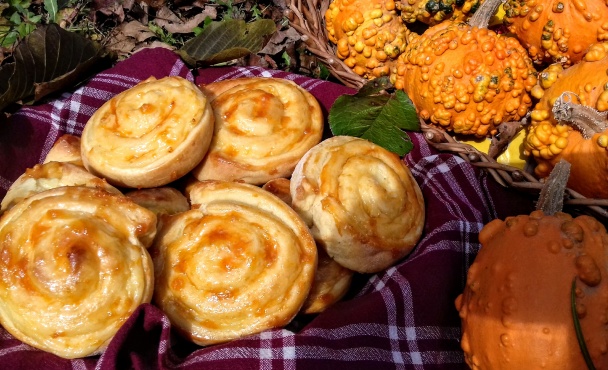 Pudingové slimáky pohladkané marhuľovým džemom (fotorecept) - obrázok 7