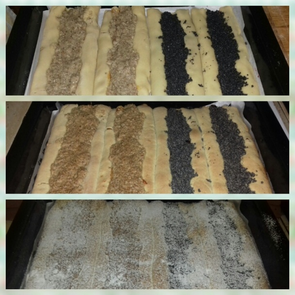 Orechové a makové koláče s lekvárom (fotorecept) - obrázok 4