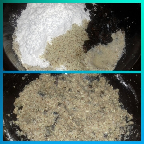 Hnetený orechový koláč s piškótou (fotorecept) - obrázok 2