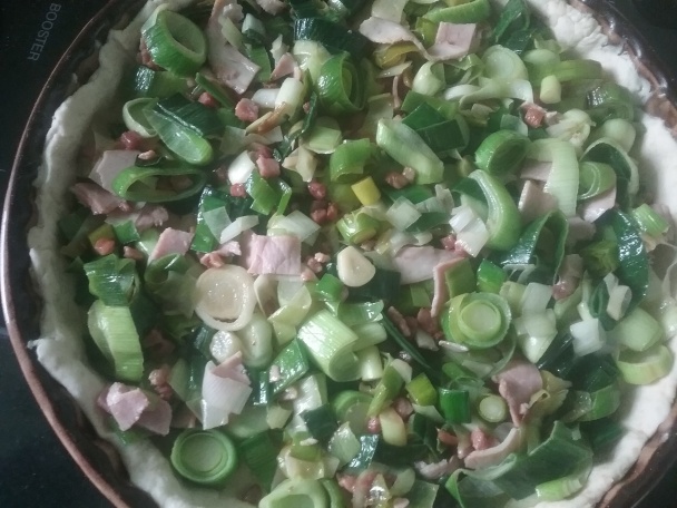 Pórový koláč (fotorecept) - obrázok 3