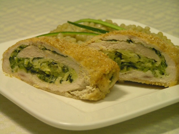 Kuracie závitky plnené cuketou a mozarellou (fotorecept) - obrázok 6