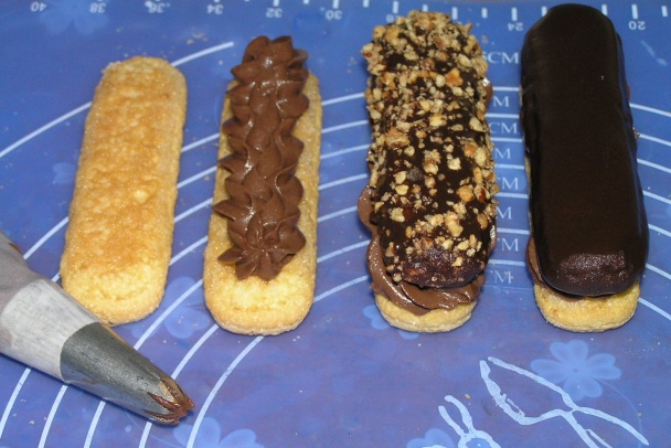 Nepečené plnené piškóty (fotorecept) - obrázok 4