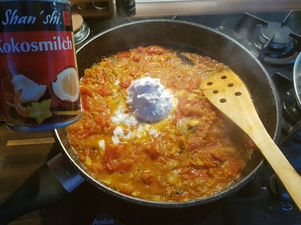 Tofu karí s cícerom a špenátom (fotorecept) - obrázok 3