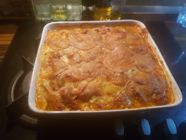 Zdravé lasagne s cuketou a kuracím mäsom (fotorecept) - obrázok 4