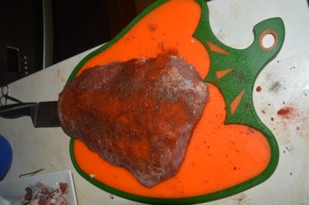 Teľacie mäso s červenou kapustou a so žemľovým knedlíkom (fotorecept) - obrázok 1