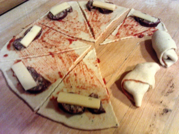 Miriamkine pizzové rožky (fotorecept) - obrázok 5