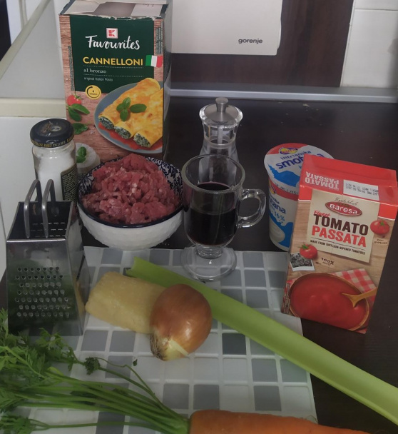 Cannelloni s mletým hovädzím mäsom (fotorecept) - obrázok 1