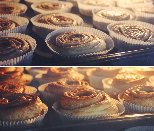 Škoricové hniezda s polevou - Cinnamon Rolls (fotorecept) - obrázok 3