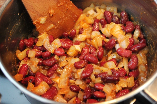 Chilli zapekaná tortilla (fotorecept) - obrázok 1