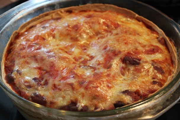 Chilli zapekaná tortilla (fotorecept) - obrázok 7