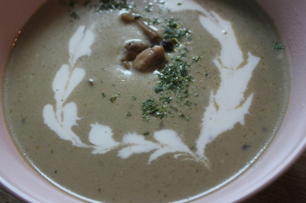 Šampiňónová krémová polievka (fotorecept) - obrázok 8