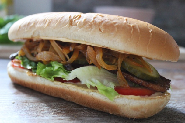 Zeleninové mini sendviče s hlivou kotúčovou (fotorecept) - obrázok 12