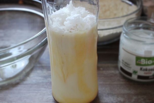 Ovsené proteínové lievance s čučoriedkami (fotorecept) - obrázok 2