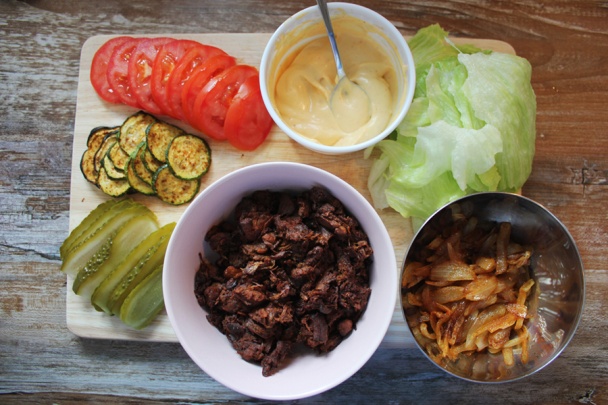 Burger s chlebovníkom (fotorecept) - obrázok 6