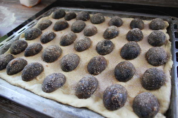 Babkin slivkový koláč a závin (fotorecept) - obrázok 4