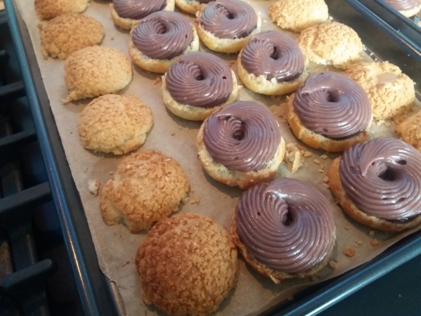 Chrumkavé veterníčky s čokoládovým krémom (fotorecept) - obrázok 6