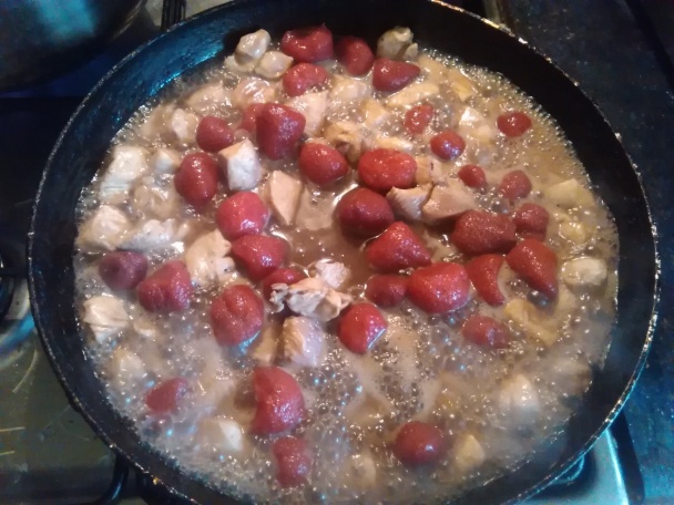 Kuracie s jahodami (fotorecept) - obrázok 3