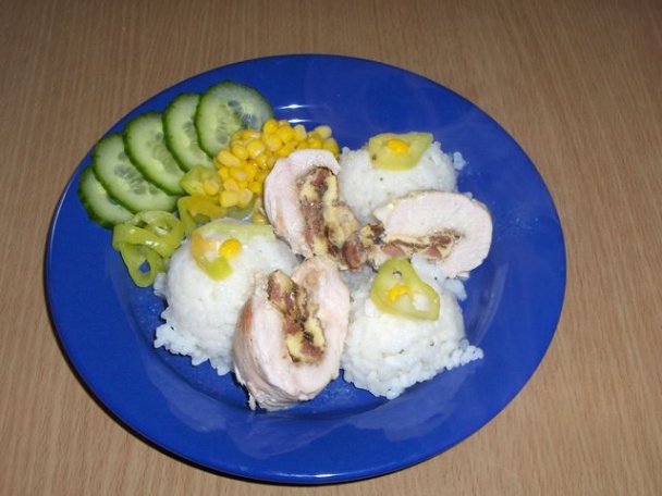 Kuracie prsia s prekvapením (fotorecept) - obrázok 7