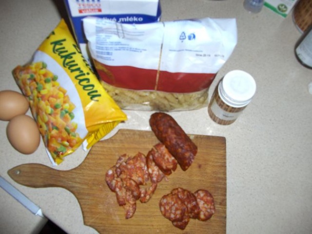 Cestoviny so zeleninou bez varenia (fotorecept) - obrázok 1