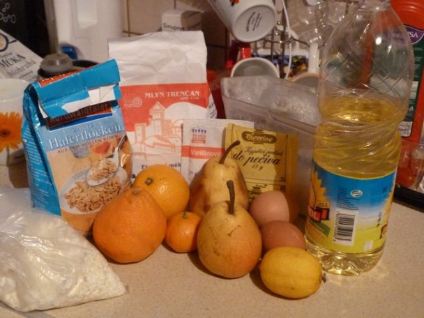 Ovocno-tvarohové mesiačiky s rumovou polevou (fotorecept) - obrázok 1