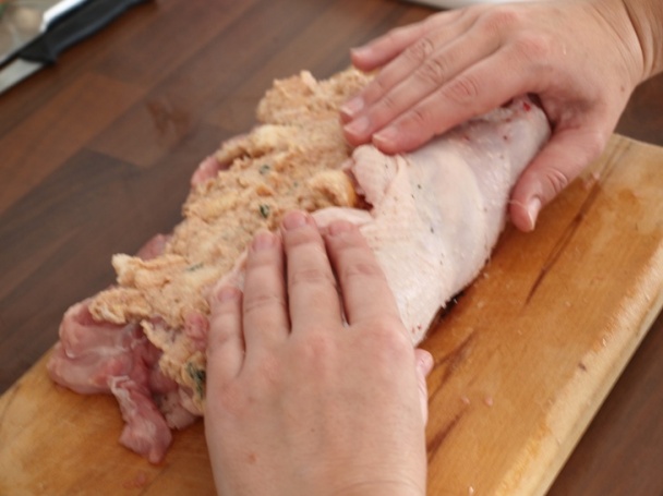 Slávnostná kuracia roláda (fotorecept) - obrázok 12