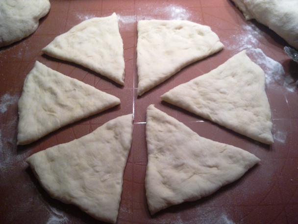 Syrové rožky z kysnutého cesta (fotorecept) - obrázok 3