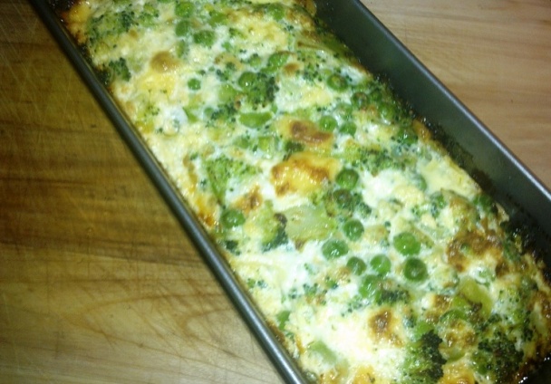 Ľahký brokolicovo-hráškový nákyp (fotorecept) - obrázok 5