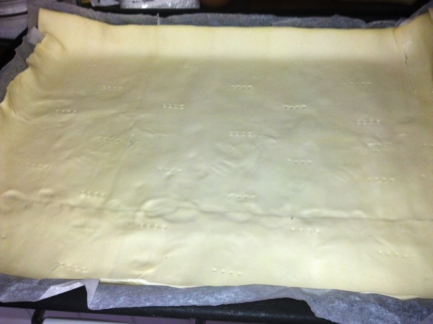 Tvarohový koláč v lístkovej vaničke (fotorecept) - obrázok 2