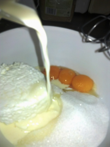 Tvarohový koláč v lístkovej vaničke (fotorecept) - obrázok 3