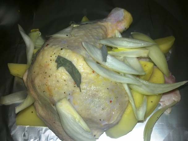 Kurča á la živánska (fotorecept) - obrázok 9