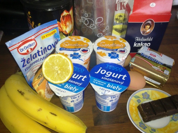 Banánové pokušenie (fotorecept) - obrázok 1