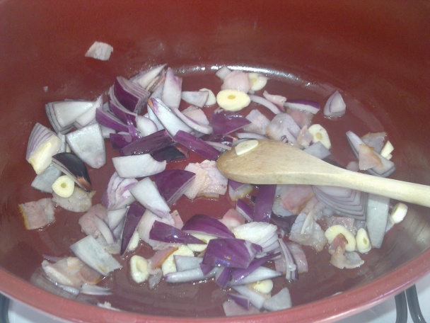 Poulet au vin (kurča na víne) (fotorecept) - obrázok 4