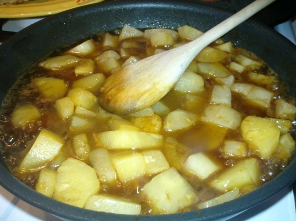 Dezert crêpes flambé - flambované palacinky (fotorecept) - obrázok 7