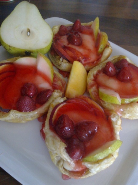 Ovocné košíčky s jahodovým želé (fotorecept) - obrázok 11