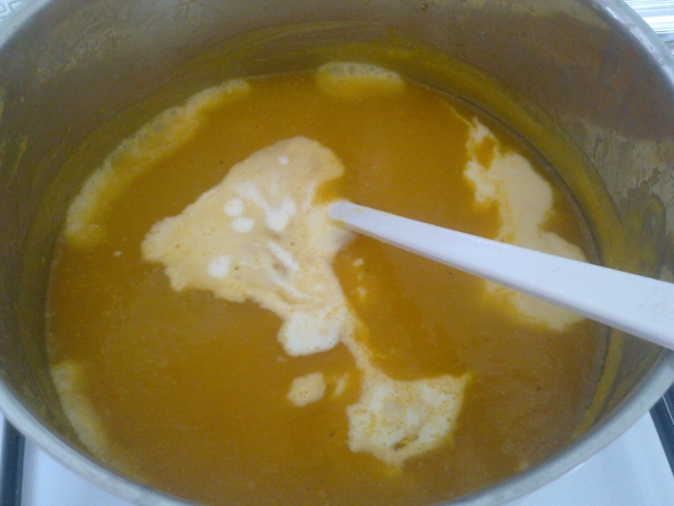 Tekvicovo-smotanová krémová polievka (fotorecept) - obrázok 4