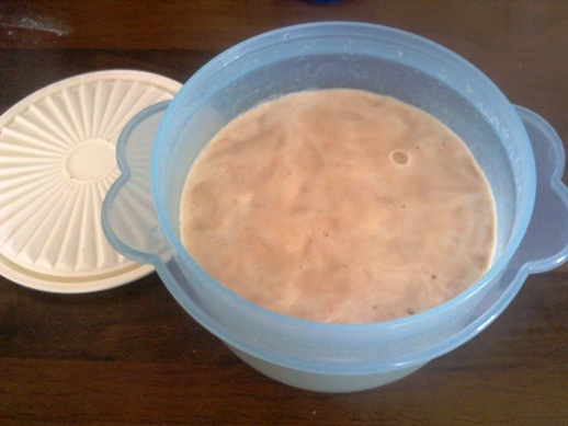 Domáci chlebík z keramického hrnca (fotorecept) - obrázok 1
