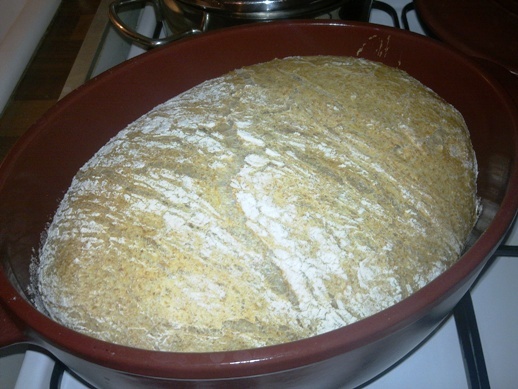 Domáci chlebík z keramického hrnca (fotorecept) - obrázok 4