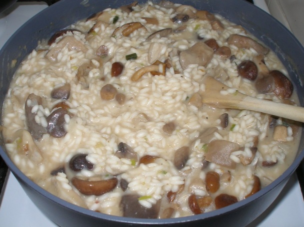 Risotto con funghi (fotorecept) - obrázok 6